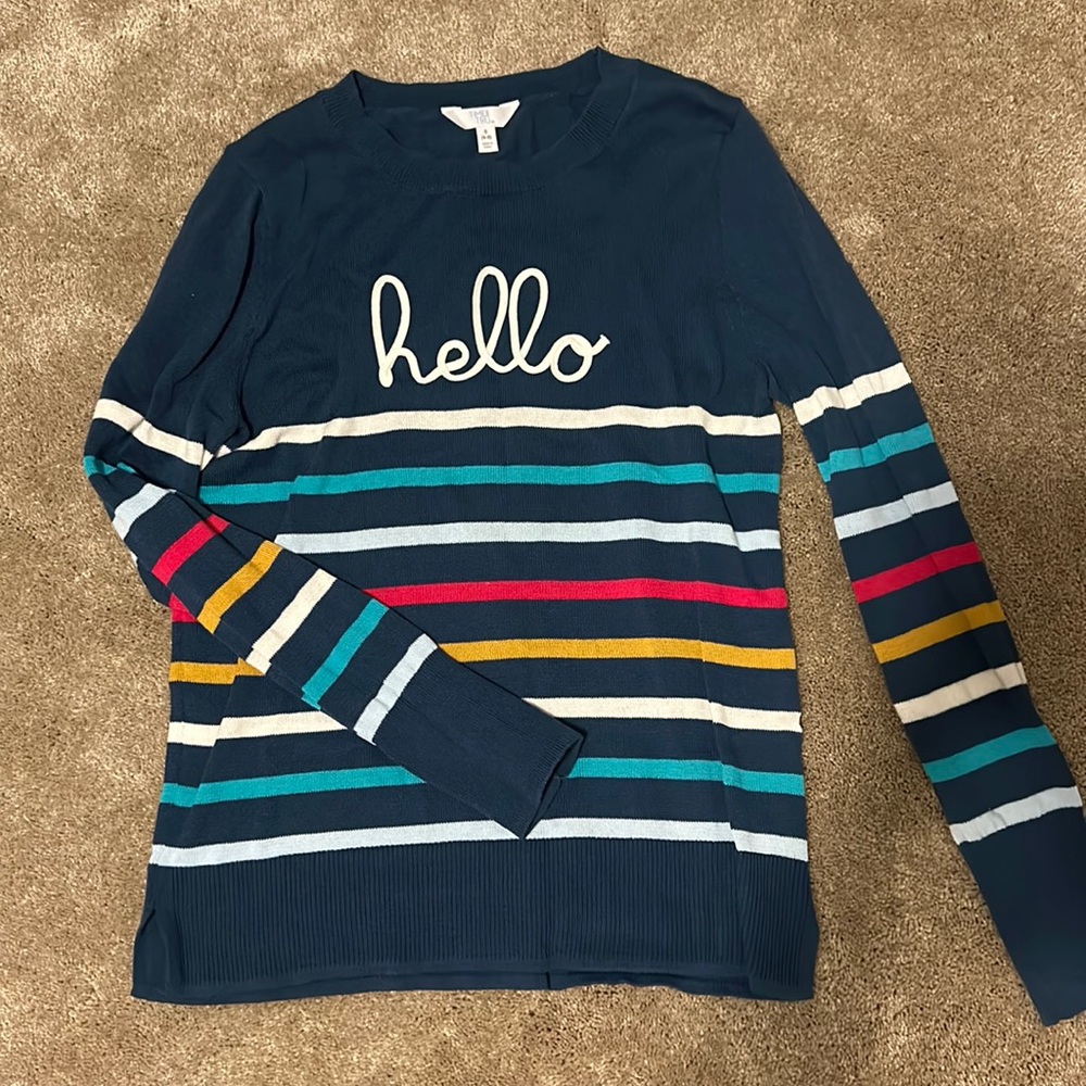 Hello long sleeve 💙❤️💛💚